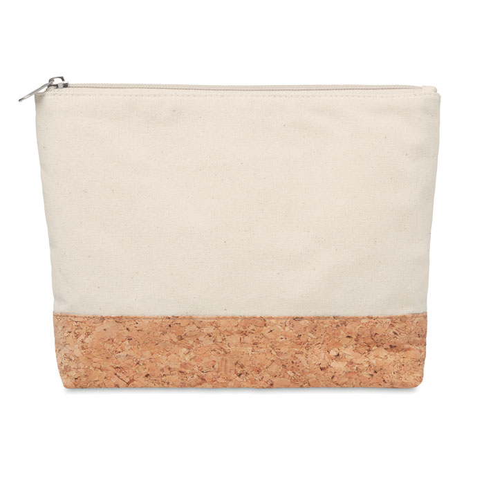 Toilet bag cork and cotton